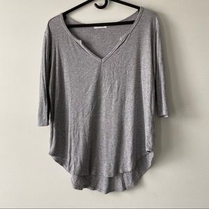 ANITSTAR Light Gray Top